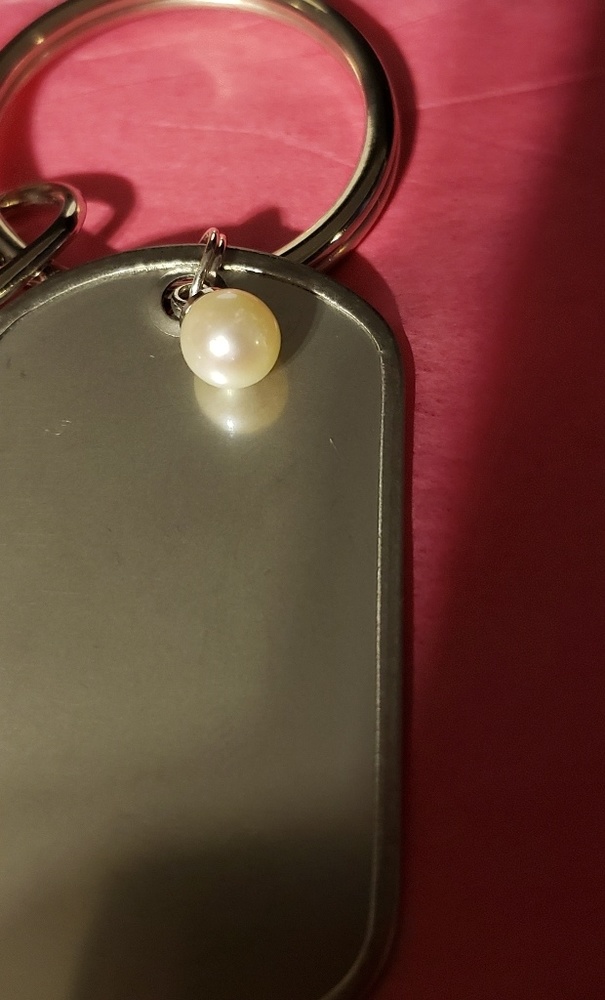 Dogtag Keychain.